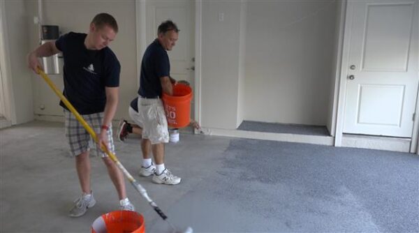 How to clean your polyaspartic garage floor